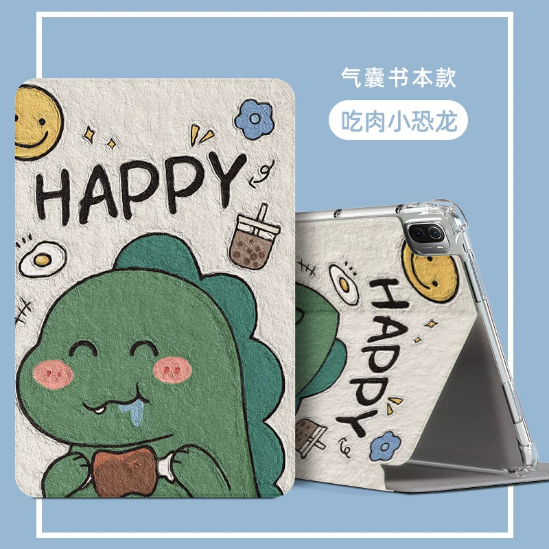 For Xiaomi tablet 7pro protective case redmipadse11 all-inclusive case 2024 new pad8/6pro silicone redmipadpro2 anti-drop pad5 computer 6spro Tablet Accessories