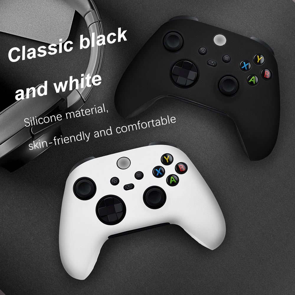 Gamepad Silicone Cover Suitable for XBOX Series X/S Handle Protective Cover Spray Feel Oil