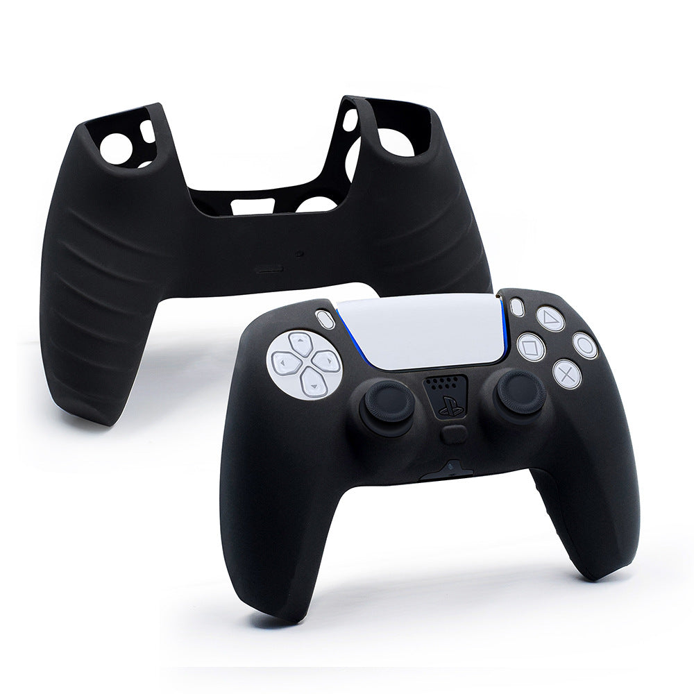 PS5 handle silicone cover, spray feel oil PS5 handle protective cover, protective case PS5 peripheral accessories