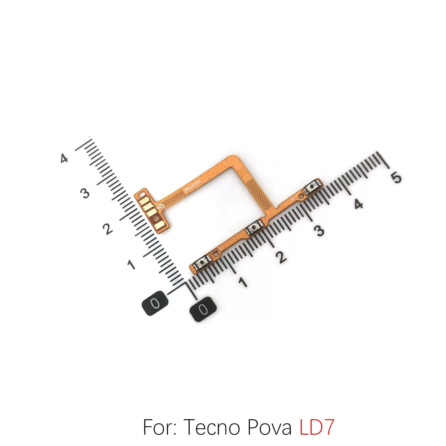 For Tecno Tecno LF7 LE8 Zero X6810 X6821 Power cable Switch on of ribbon flex cable LD7 LE6