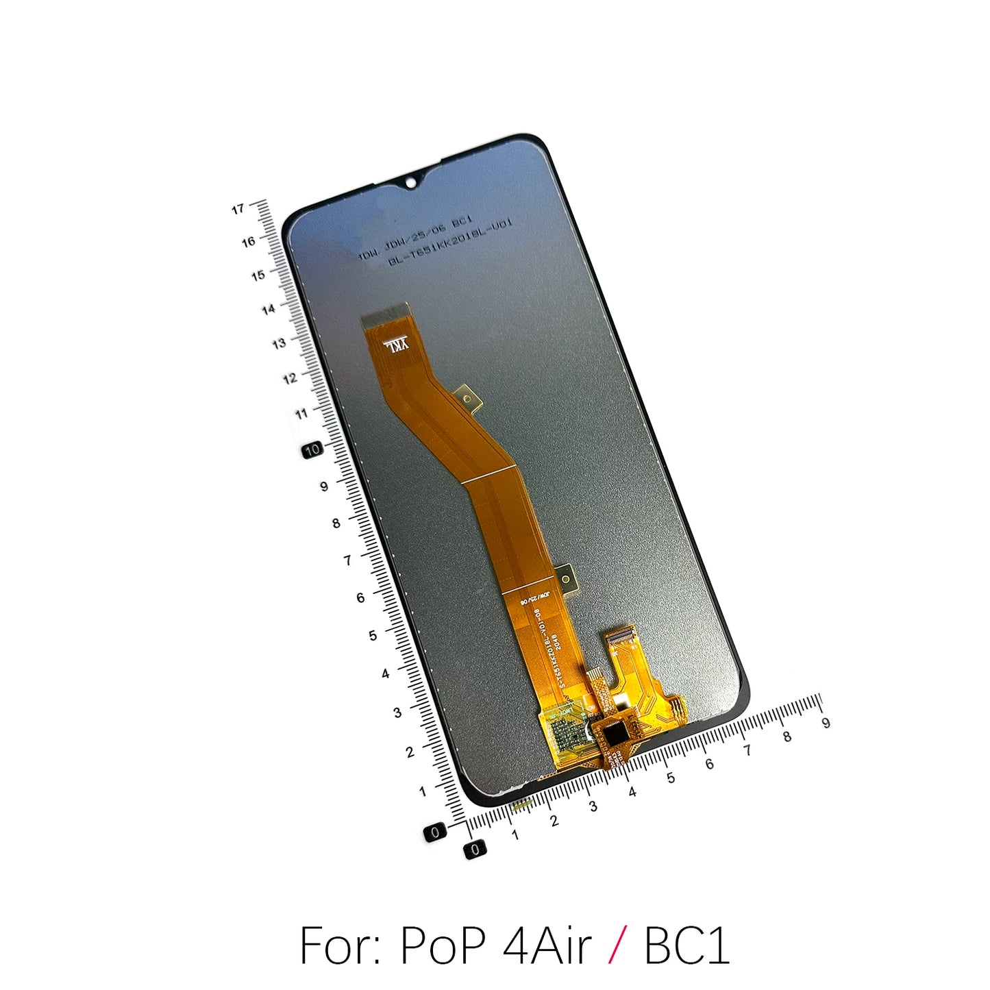 LCD Touch screen assembly for Tecno Pop3 BB2 BC2 4Air BC1 4Lite BC3 BD2 BE6