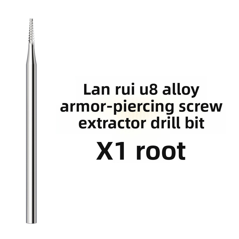 Lanrui U8 drill bit, sliding tooth screw out, broken wire at the tail of the mobile phone, alloy armor breaking, sliding tooth drill bit remover