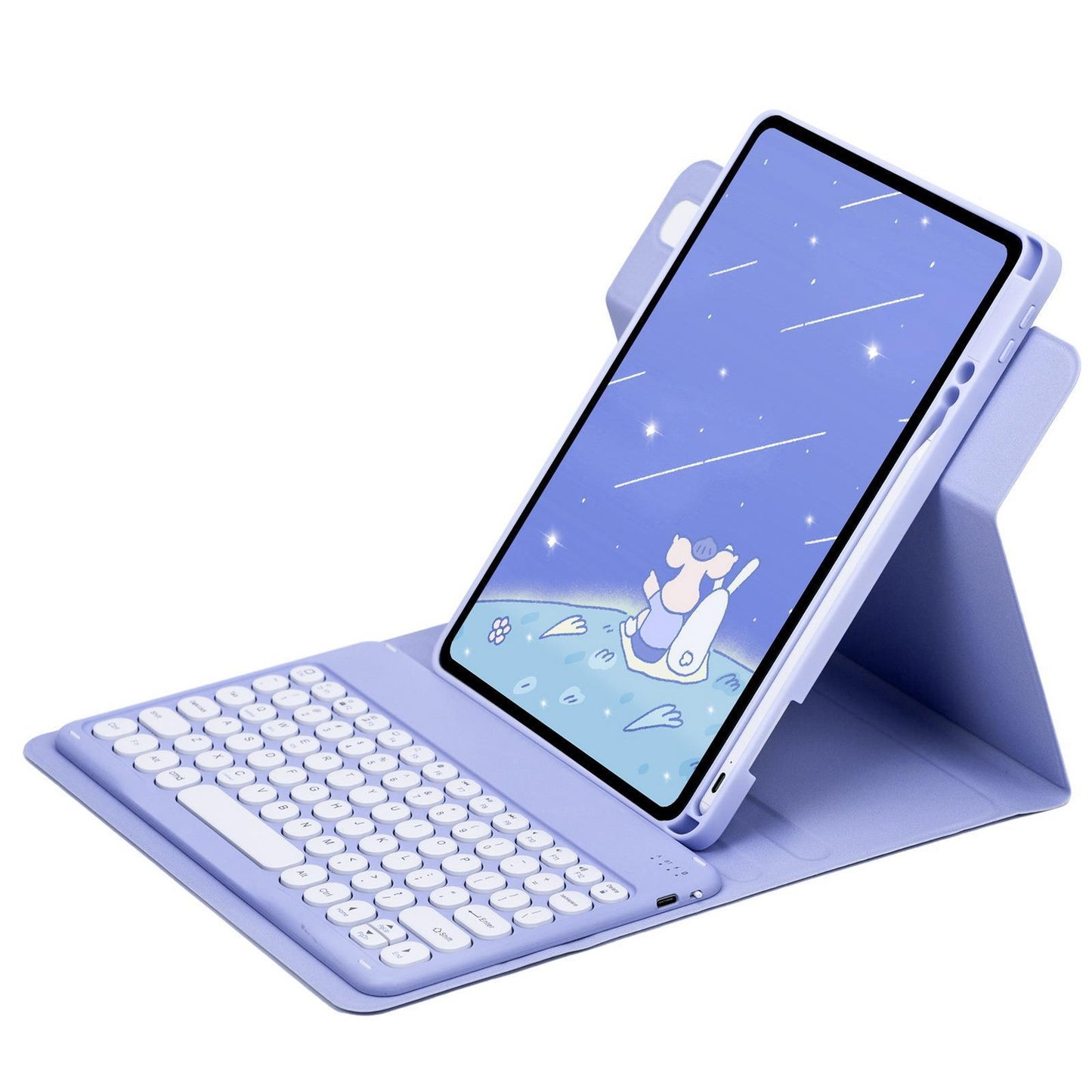 Applicable iPad10th generation rotating protective case 9th generation 10.2 touch Bluetooth keyboard Air4 magnetic suction 5 leather case 10.9 inch protective Accessories