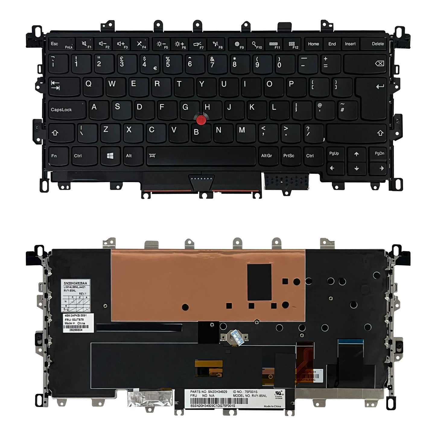 Keyboard for lenovo thinkpad X1 carbon YOGA 2ND 3RD 4/5/6/7TH GEN8 keyboard
