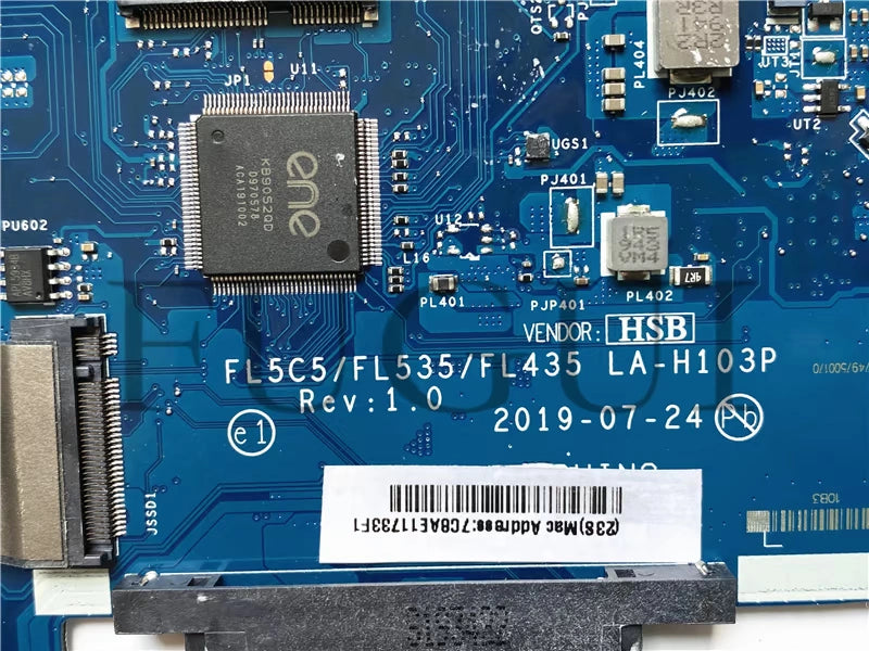 (Shipping fee not include)Lenovo/ lenovo motherboard system board C340-15IIL  LA-H103P I5-1035G1 5B20W86977