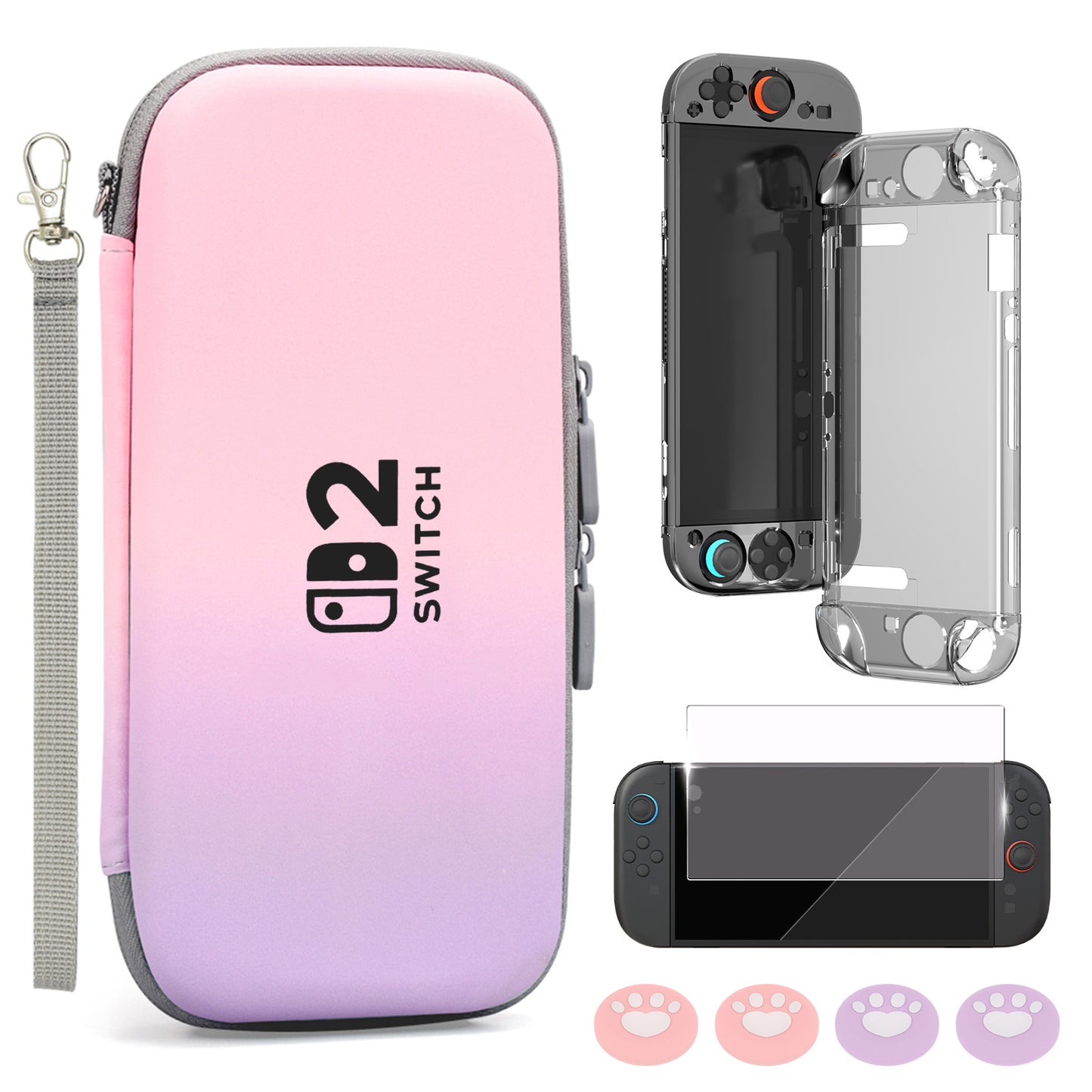 For Nintendo Switch 2 Storage Bag Protection Kit For Nintendo Switch 2 Case