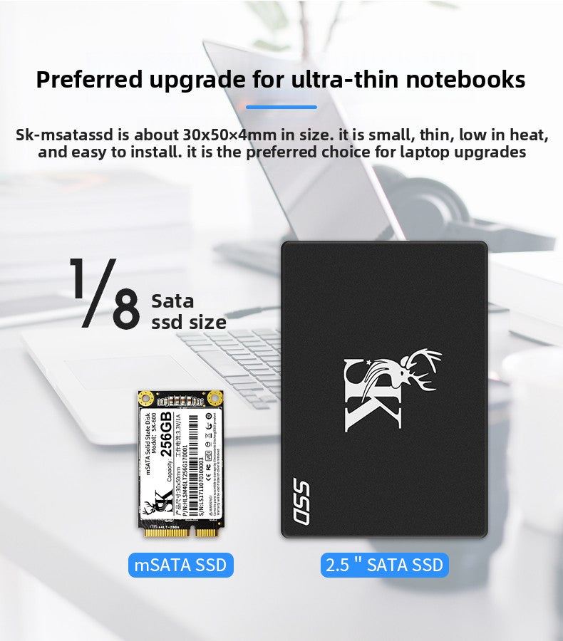 SSD SK 64G 128G 256G 512G 1T 2T msata SSD Notebook Computer Desktop PC 32GB 64GB 120GB 128GB SSD hard solid  drive disk