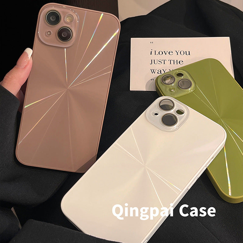 Accessories Premium light-sensitive CD pattern is suitable for Apple 15promax mobile phone case iphone13 new 14pro women's 12.