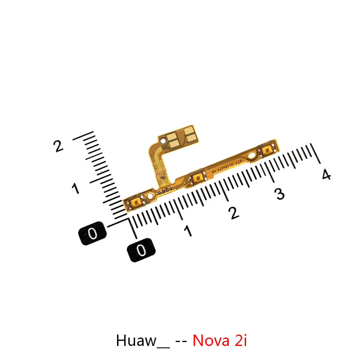 For Huawei Nova 2 3 4 2Lite 2Plus 3E 4E Power cable Switch on of ribbon volume flex