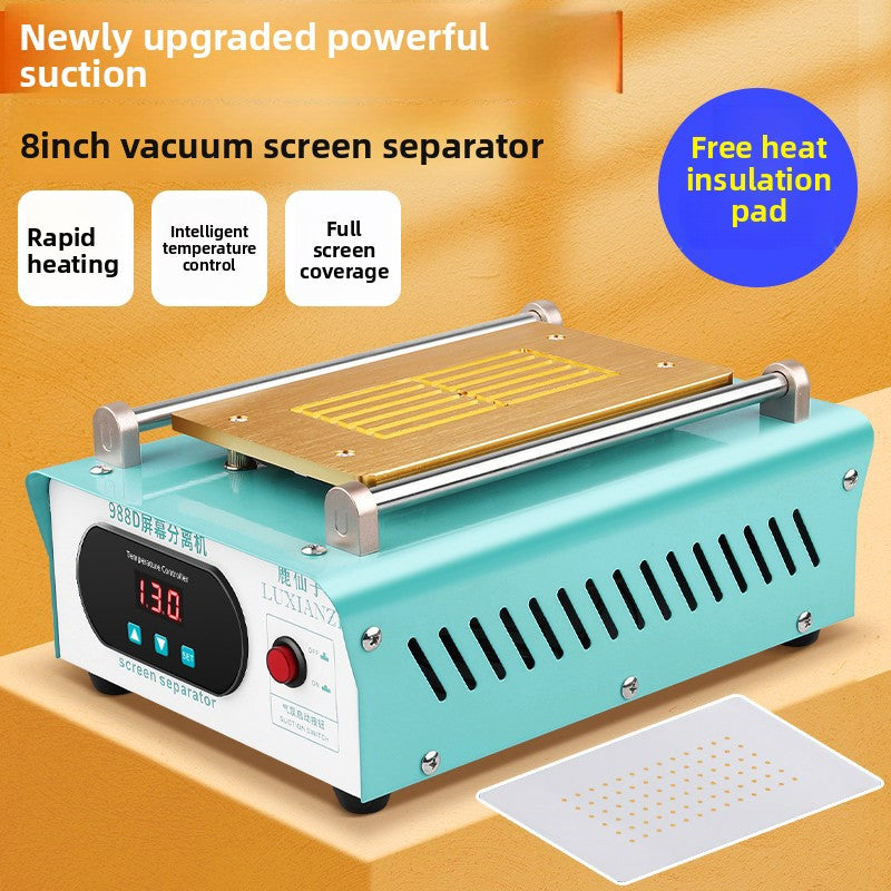Mobile phone screen removal heater separation machine real pump constant temperature touch LCD mobile phone screen change repair heating station Mobile Phone Repair tools