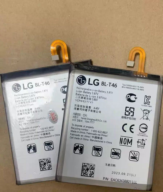 LG V60 battery cells, LG V60 battery brand new, zero cycle BL-T46 battery, LG phone repair parts