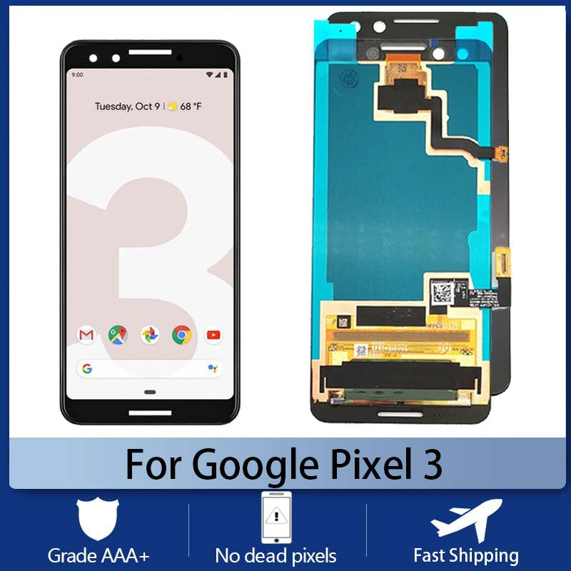 Google Pixel 2/3/4 XL/5/6/7 A/8 Pro LCD Display Screen Assembly