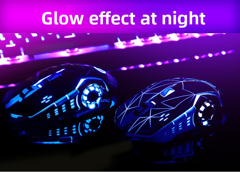 Silver Condor A4 rechargeable wireless mouse mute computer home office e-sports game