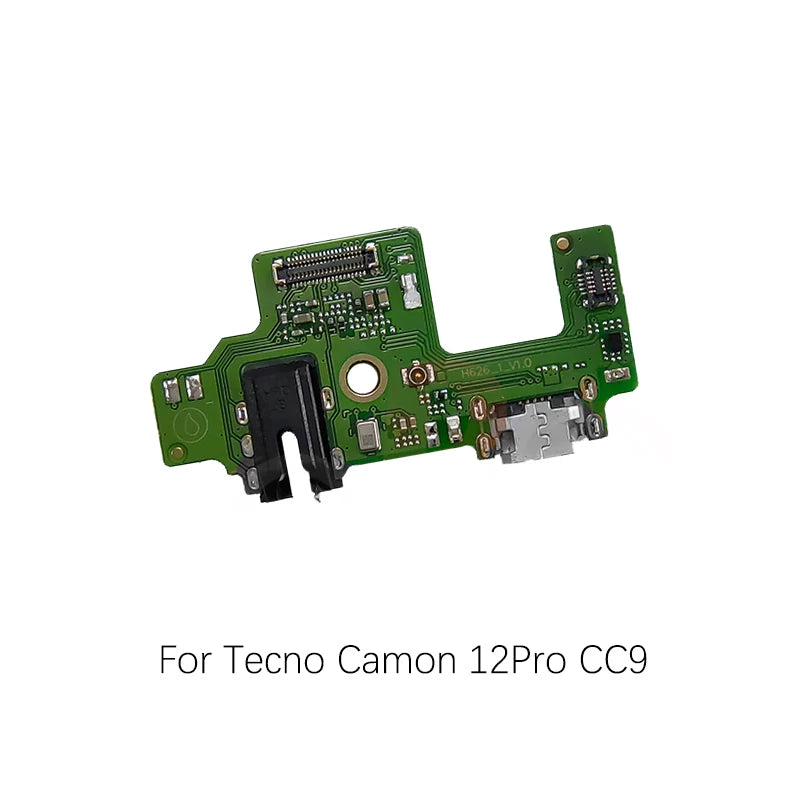 For Tecno Camon 11 12 CF7 12Pro CC9 15Pro CD8 charging port charging flex board cable