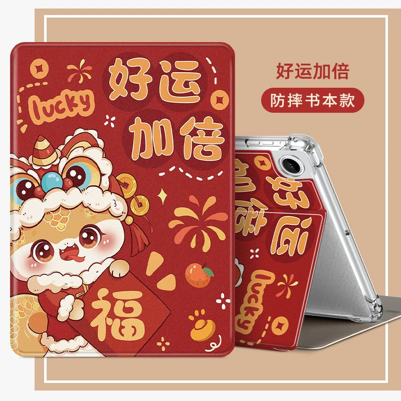 For Lenovo Xiaoxin pad 2022 protective case 2024 Lenovo tablet padpro protective case 10.6 inch padplus silicone all-inclusive edge 11.5 computer anti-drop 2020 transparent Tablet Accessories