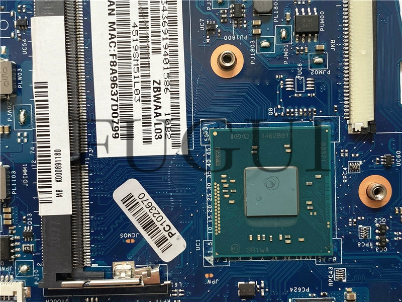 (Shipping fee not include)东芝笔记本motherboard system board C50 K000891180 N2830 LA-B303P