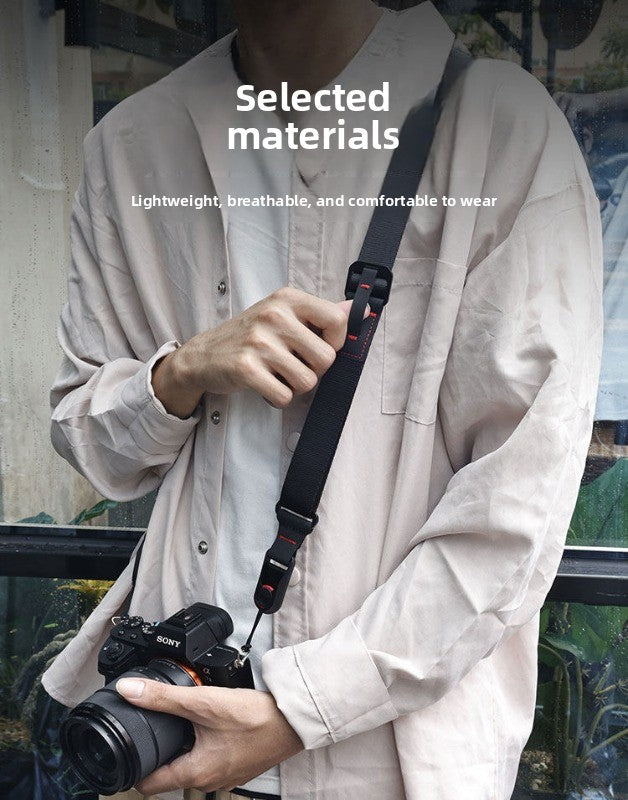 Camera Strap for Canon Nikon Sony Fuji Panasonic Leica Olympus Quick Release Strap Digital camera accessories