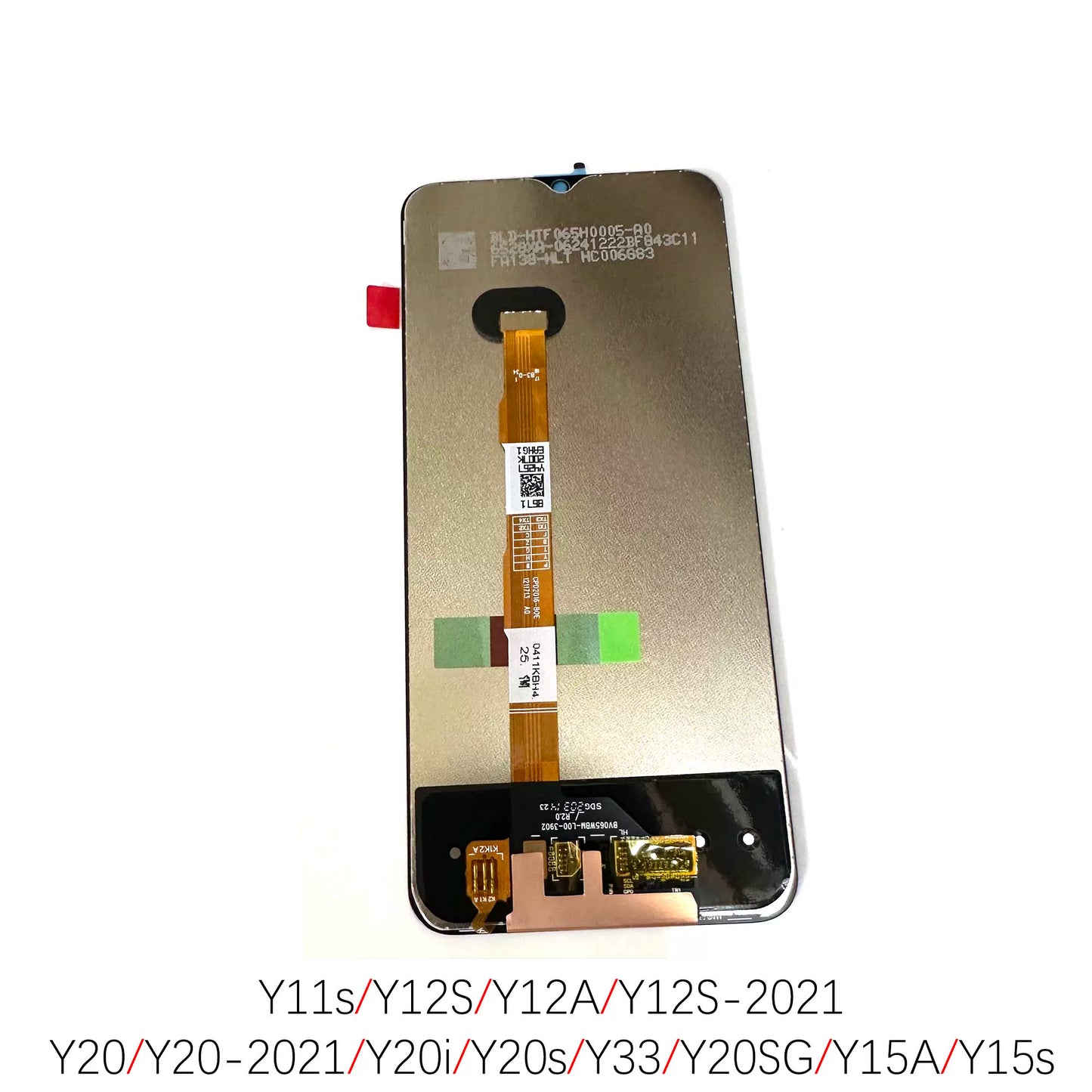 LCD Touch screen assembly for Vivo Y20 Y20s Y33 Y15A Y15s Y11s Y12S Y12A