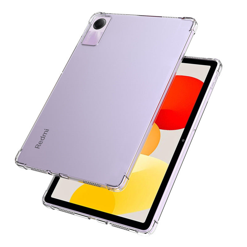 Suitable for RedmiPad SE11 protective cover Transparent anti-drop four-corner airbag Xiaomi 6/6Pro soft case Silicone protective Accessories