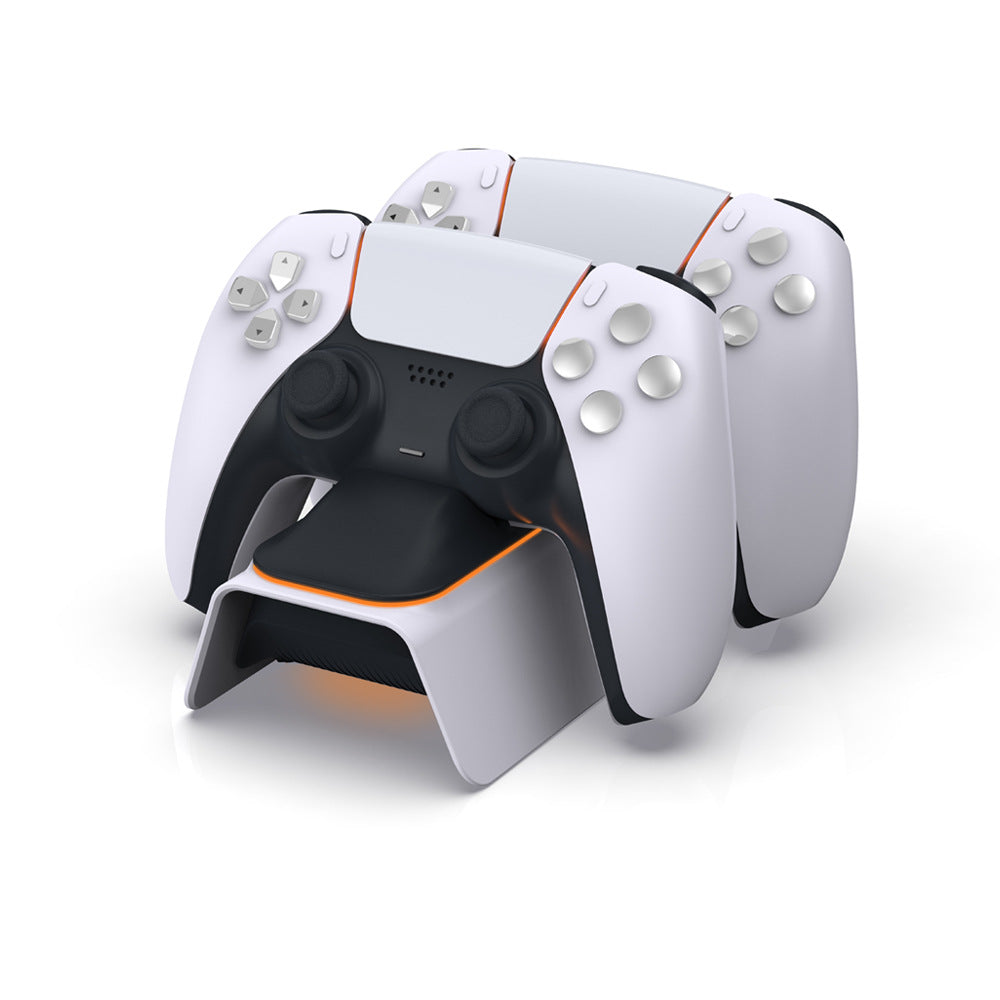 PS5 Controller Locomotive Dual Seat Charger PS5 Console Wireless Controller Gamepad Charger TP5-0521