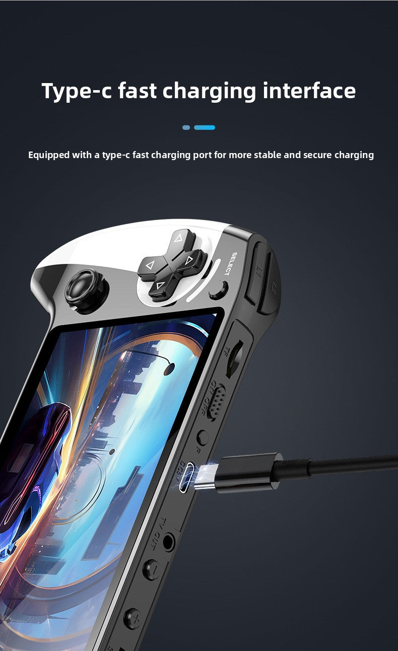5.5" inch x9 IPS HD PSP lINUX 2000mAh type C rechargable games Handheld Game Player console supporting wireless gamepad connected