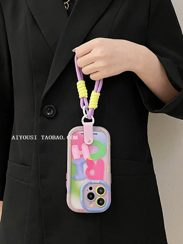 Accessories Creative Cream Macaron Bag Portable for Apple 14promax Mobile Phone Case Apple 13pro Portable