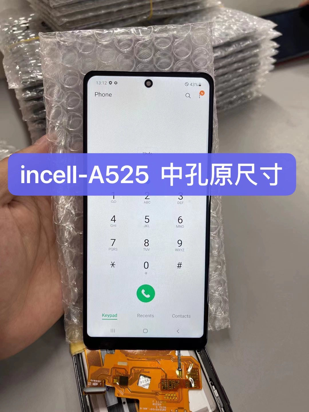 For Samsung A52 4G A525 LCD screen assembly with frame A5260 5G display assembly A52s screen with frame