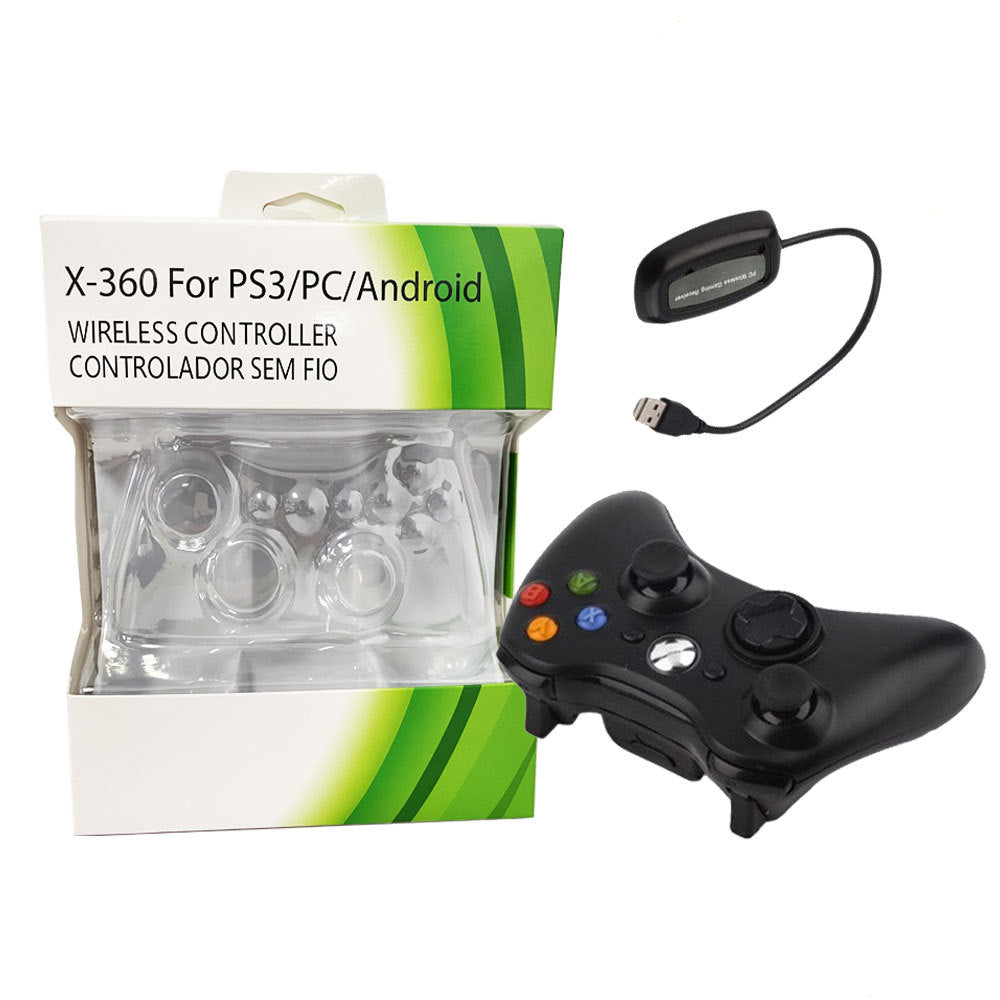 A batch of 360 wired gamepad USB2.4g vibrating computer 360 gamepad multi-platform compatible