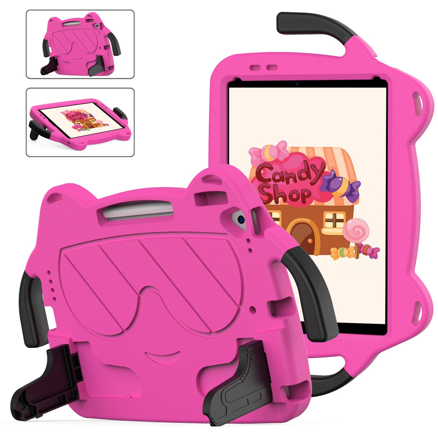 For iPad 7/8/9 10.2 inch Tablet 10.5 Handle Bracket Pro11 Children's Anti-drop Protective Accessories