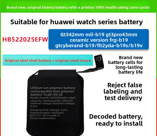 For Huawei GT3/Pro/Cyber/Fit2/MIL/AND/YDS-B19 brand new original original battery HUAWEI phone repair parts