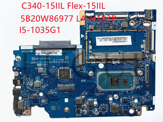 (Shipping fee not include)Lenovo/ lenovo motherboard system board C340-15IIL  LA-H103P I5-1035G1 5B20W86977