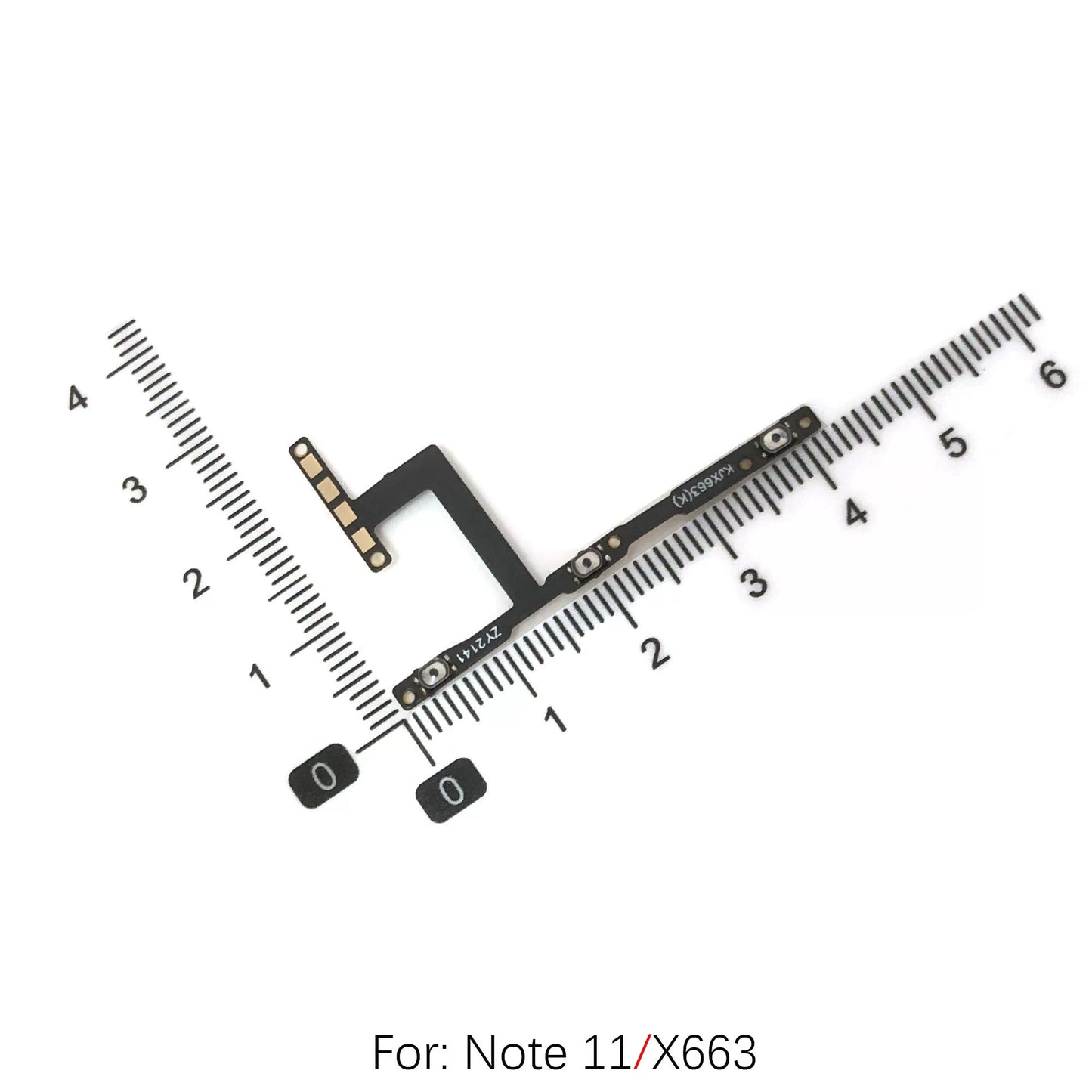 For Tecno Note7 Note8 Note10 Note12 Note30 Power cable Switch on of ribbon flex