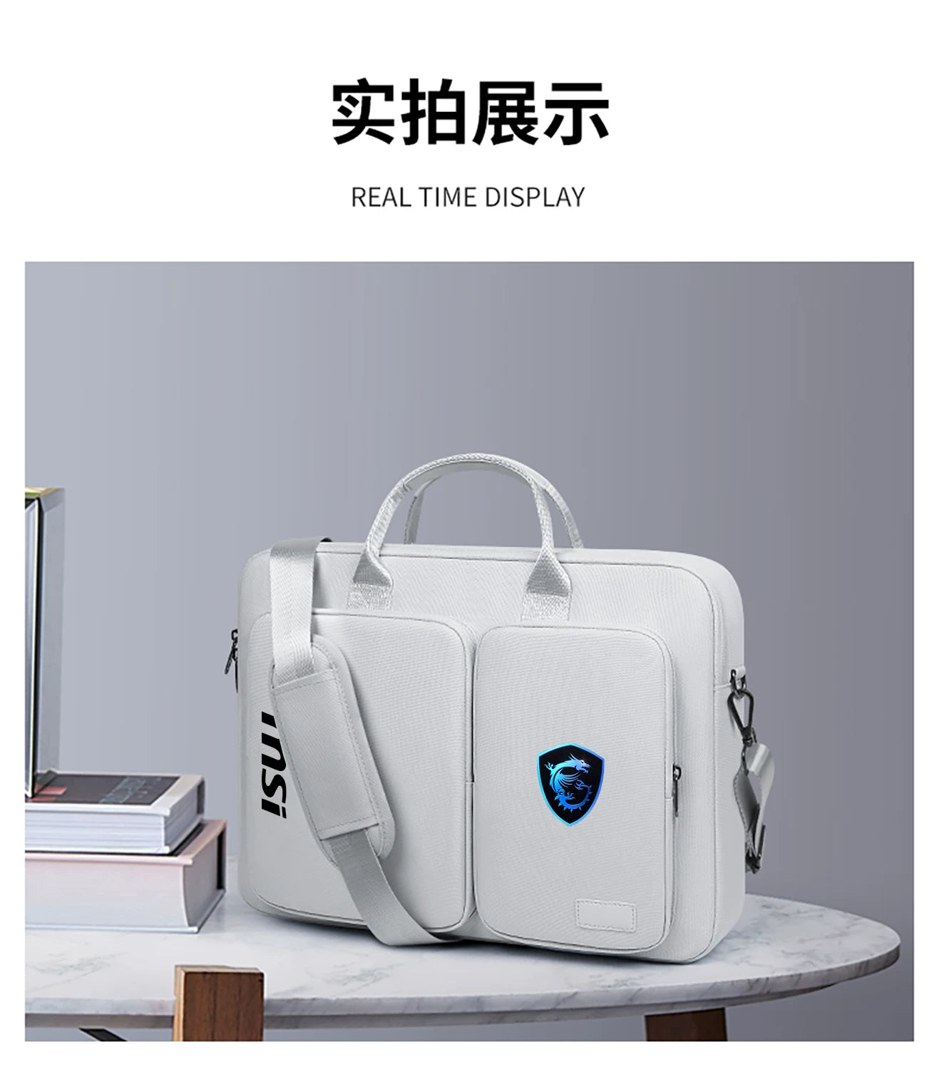 MSI Cyborg 15.6 inch, computer bag Katana GF66 Titan GP78 waterproof, notebook bag 17.3 inch, shoulder bag, protective computer bag.