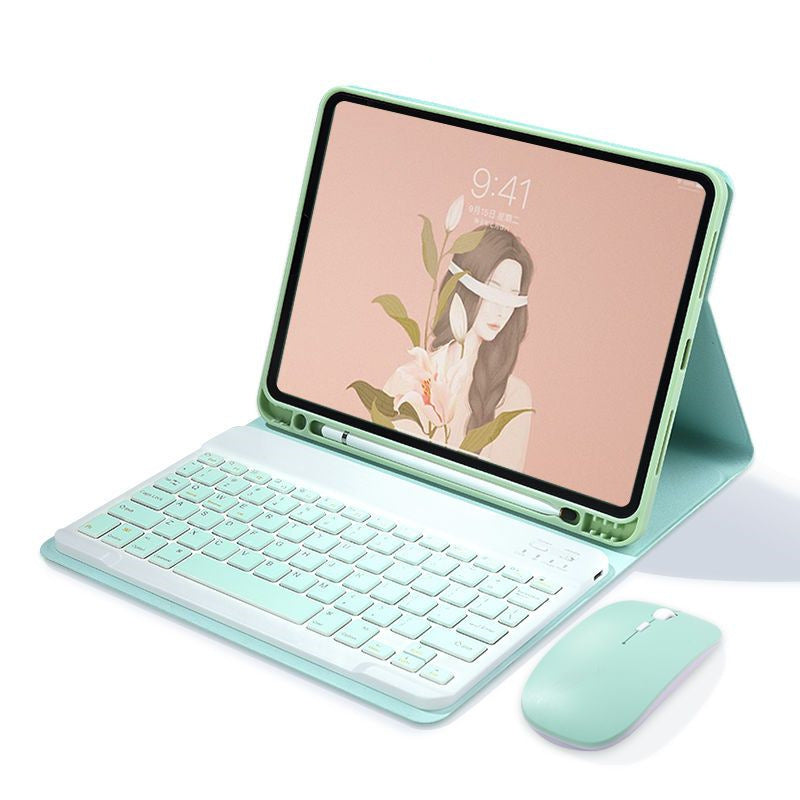 For Amazon Tablet HD10Plus Bluetooth Keyboard Fire2021 Case 10.1 Touch Keyboard and Mouse Set protective Accessories