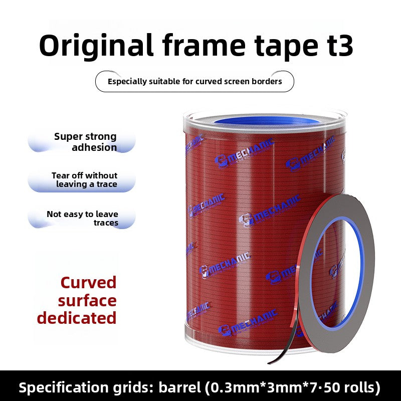 Mobile phone repair Curved screen frame Tape Durable and durable Double-sided tape Mobile phone back cover Special Mobile Phone Repair tools