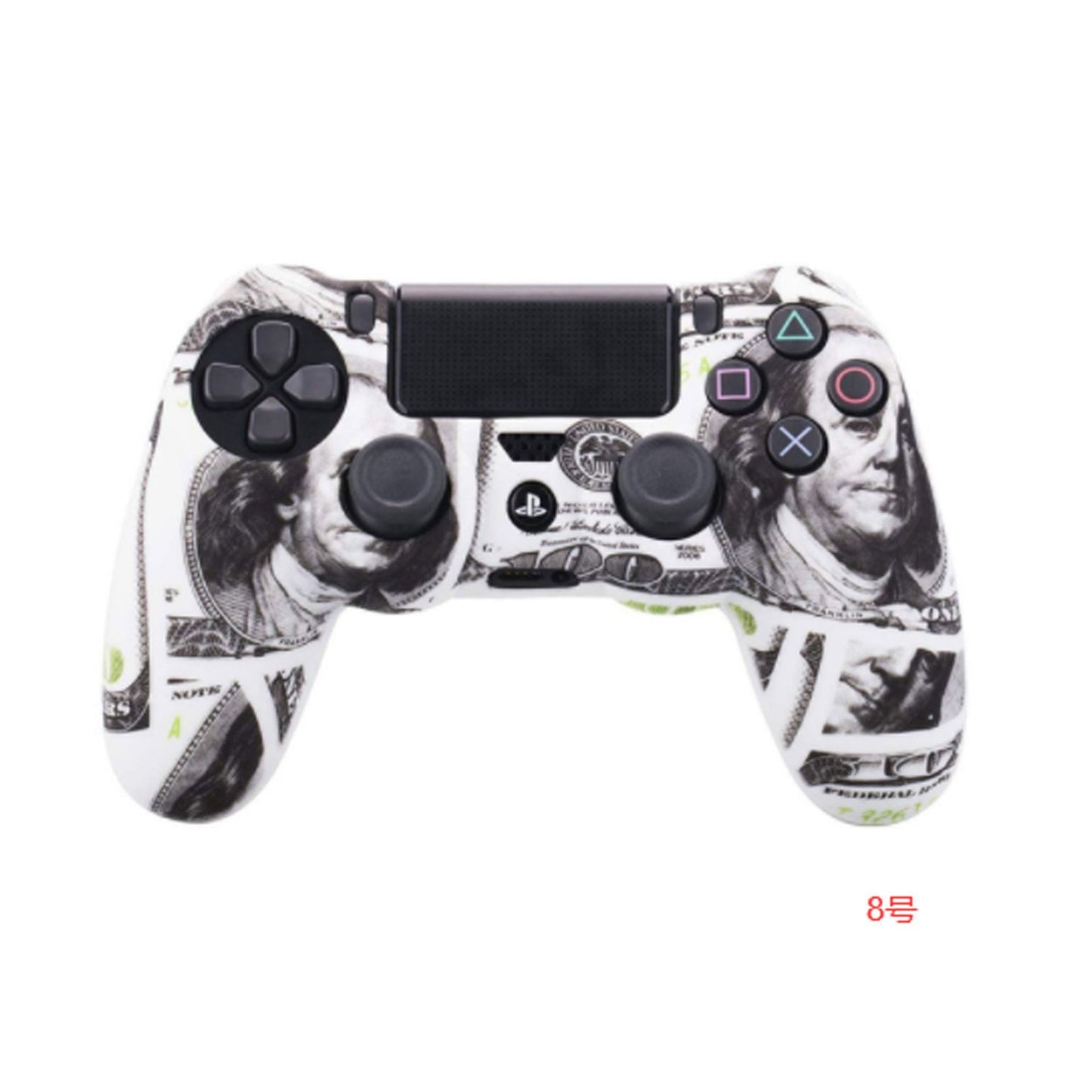 PS4 handle protective cover water transfer process PS4 handle silicone cover camouflage silicone cover PS4 handle cover