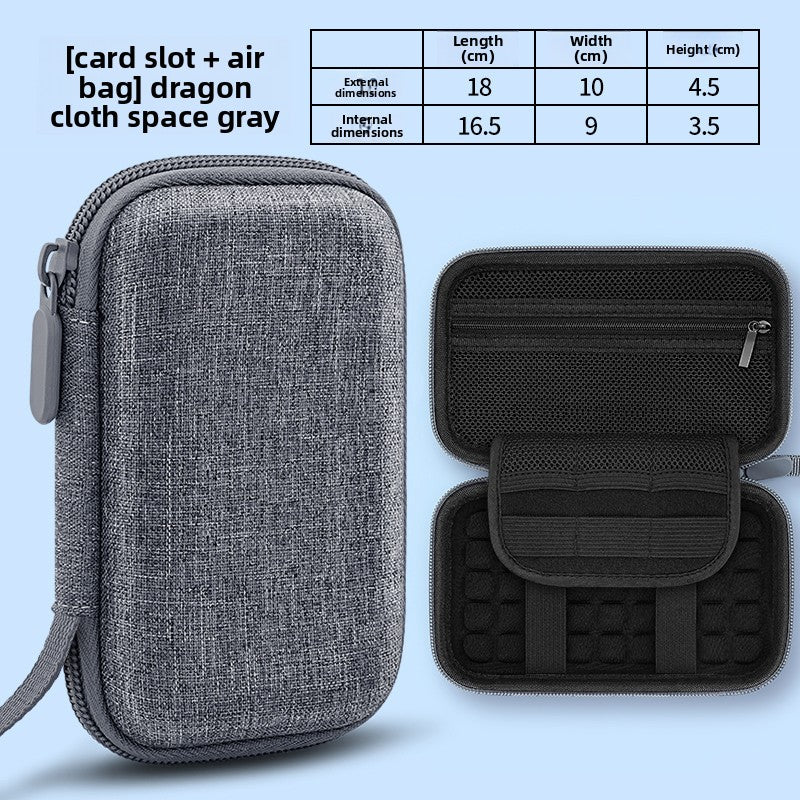 OLYSON CCD Camera Bag Small Camera Case Card Storage Box Digital Camera for Sony Canon ixus Fuji Nikon Samsung Panasonic Hard Case Drop-proof Waterproof Portable Bag Digital camera accessories