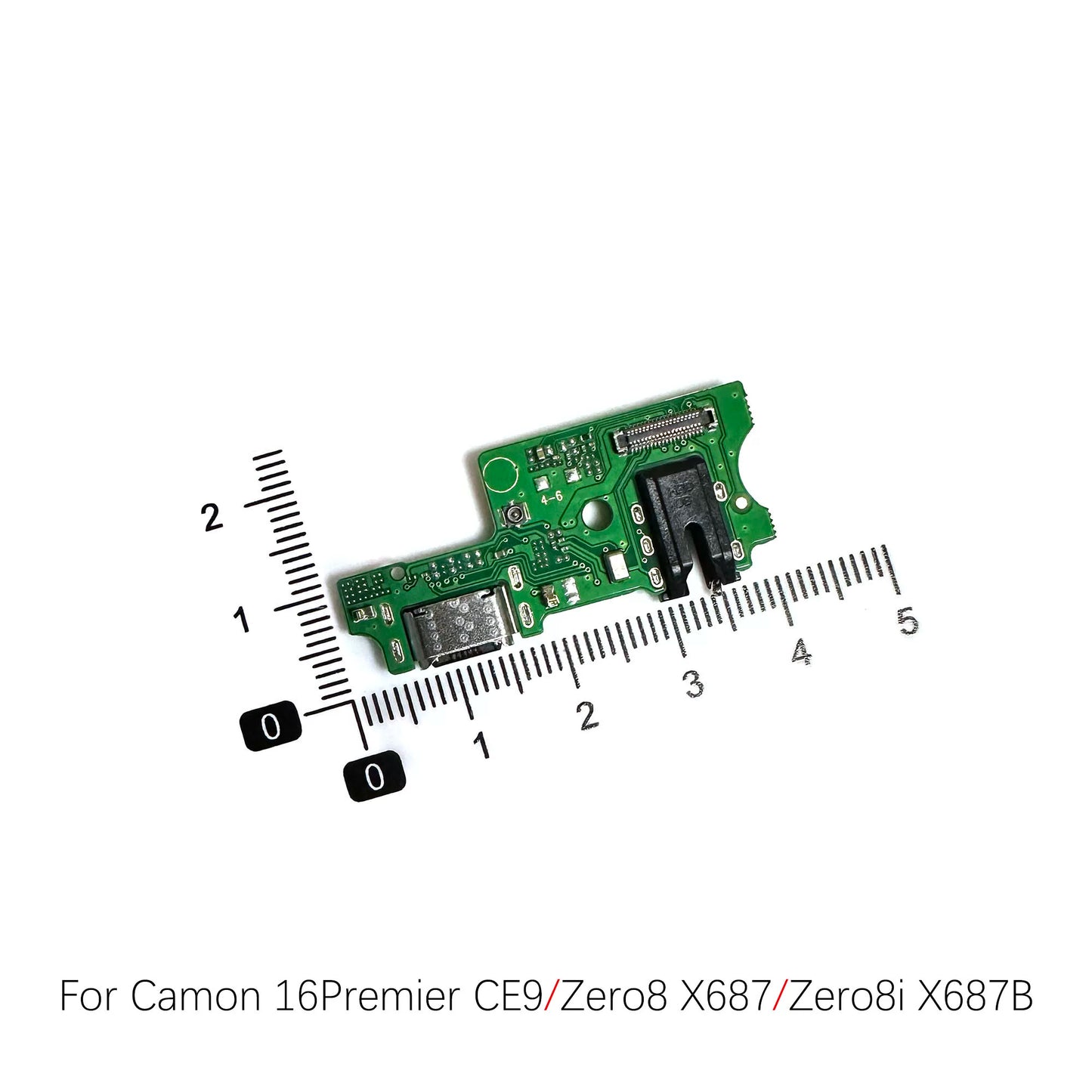 For Spark Go KL4 BG6 CKF81 Zero X687 X6821 X6731 charging port charging flex board cable