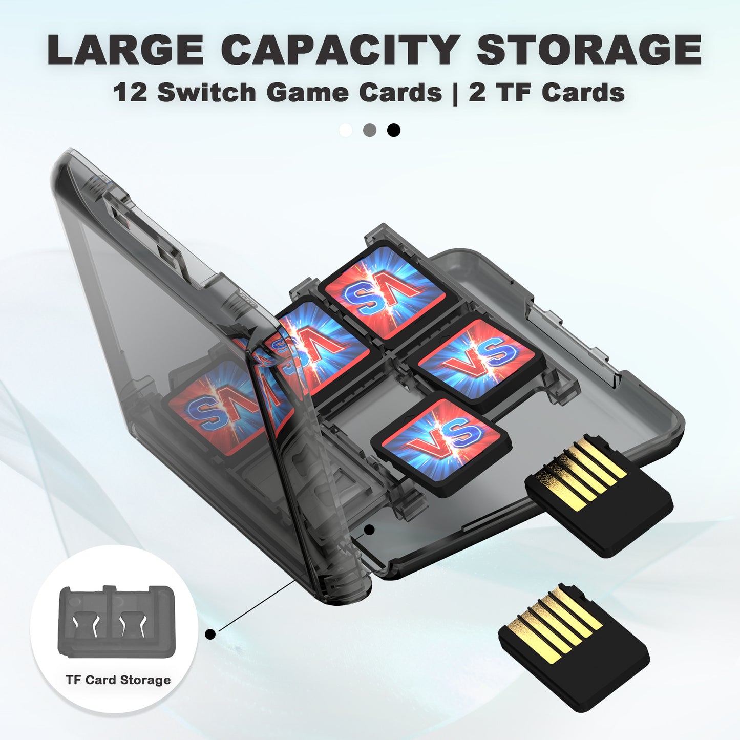 Switch 2 Game Card Storage Box Suitable for Nintendo Switch Game Card Box 12in1 Protection Box