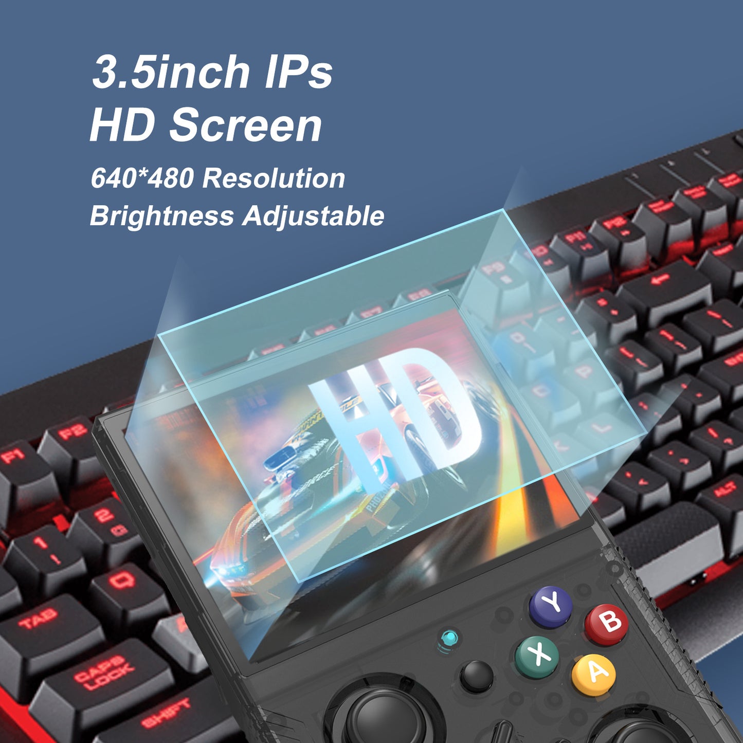 3.5 "inch IPS HD Handheld Game Player console Arcade OTG large screen GBA classic FC retro nostalgic game open source handheld