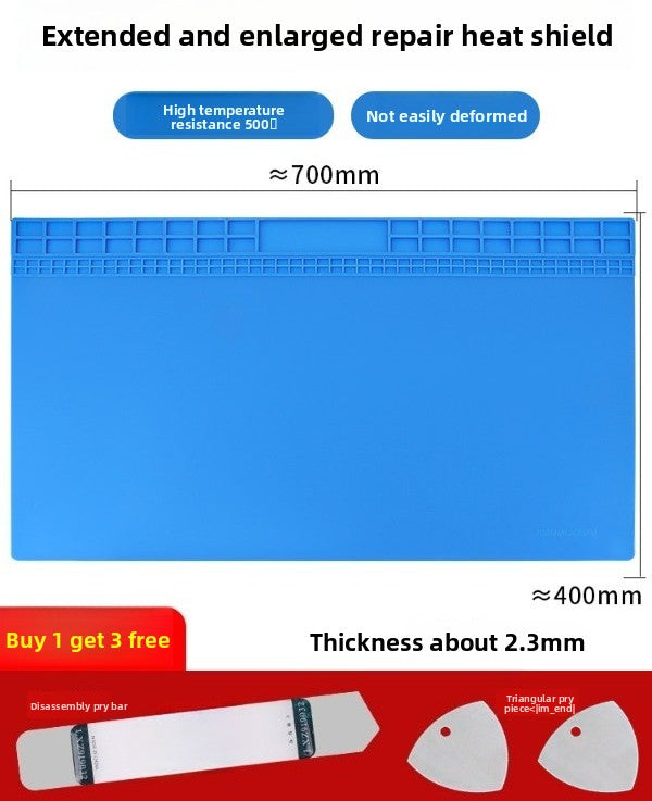 Repair Mat Mobile Phone Repair Work Mat High Temperature Solder Workbench Insulation Mat Silicone Workbench Mat Table Mat Laptop Mobile Phone Repair tools
