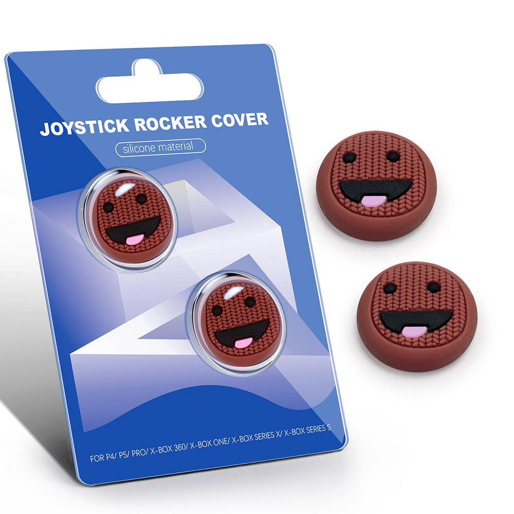 PS5 handle silicone cap PS5 silicone button cap P5 gamepad joystick protective cover, protective cap set