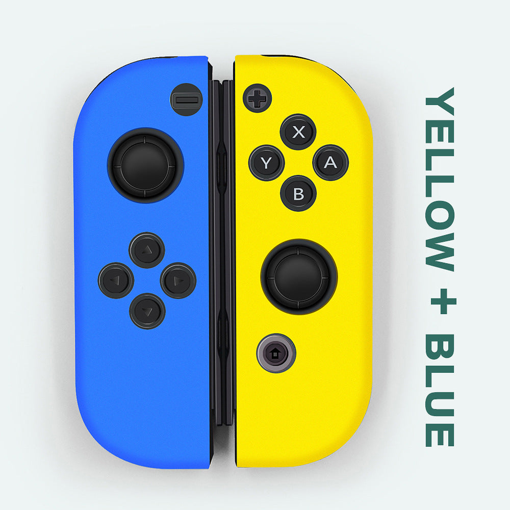 Switch protective case for nintendo switch joycon silicone case handle protective case spray feel oil