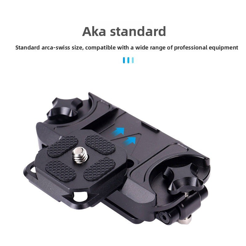 SLR camera waist buckle fast camera hand waist hanging fast gunner shoulder strap buckle photography belt fast loading tripod gimbal accessories Digital camera accessories