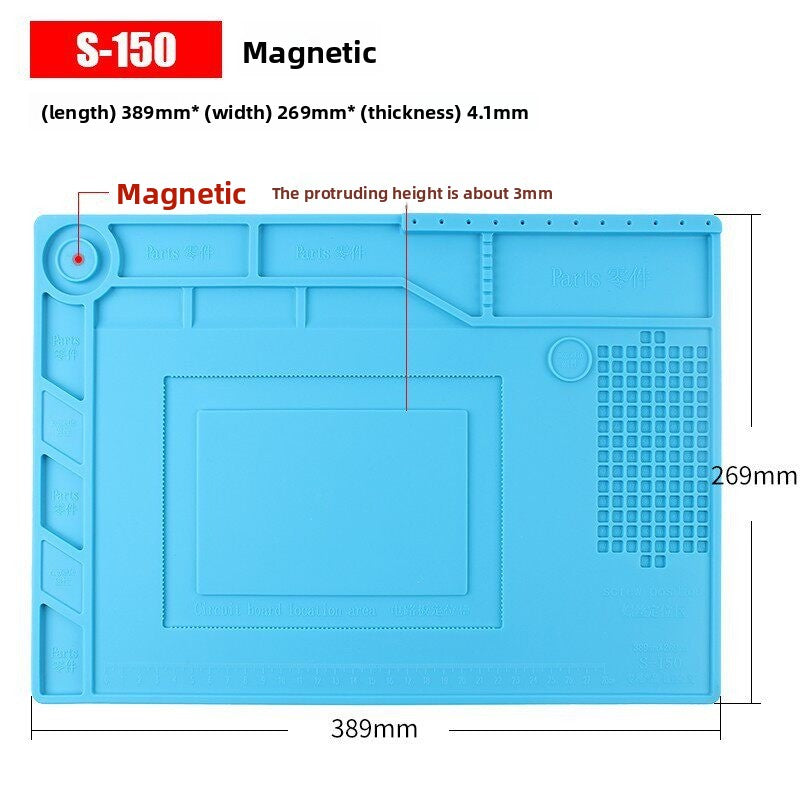 Repair Mat Mobile Phone Repair Work Mat High Temperature Solder Workbench Insulation Mat Silicone Workbench Mat Table Mat Laptop Mobile Phone Repair tools