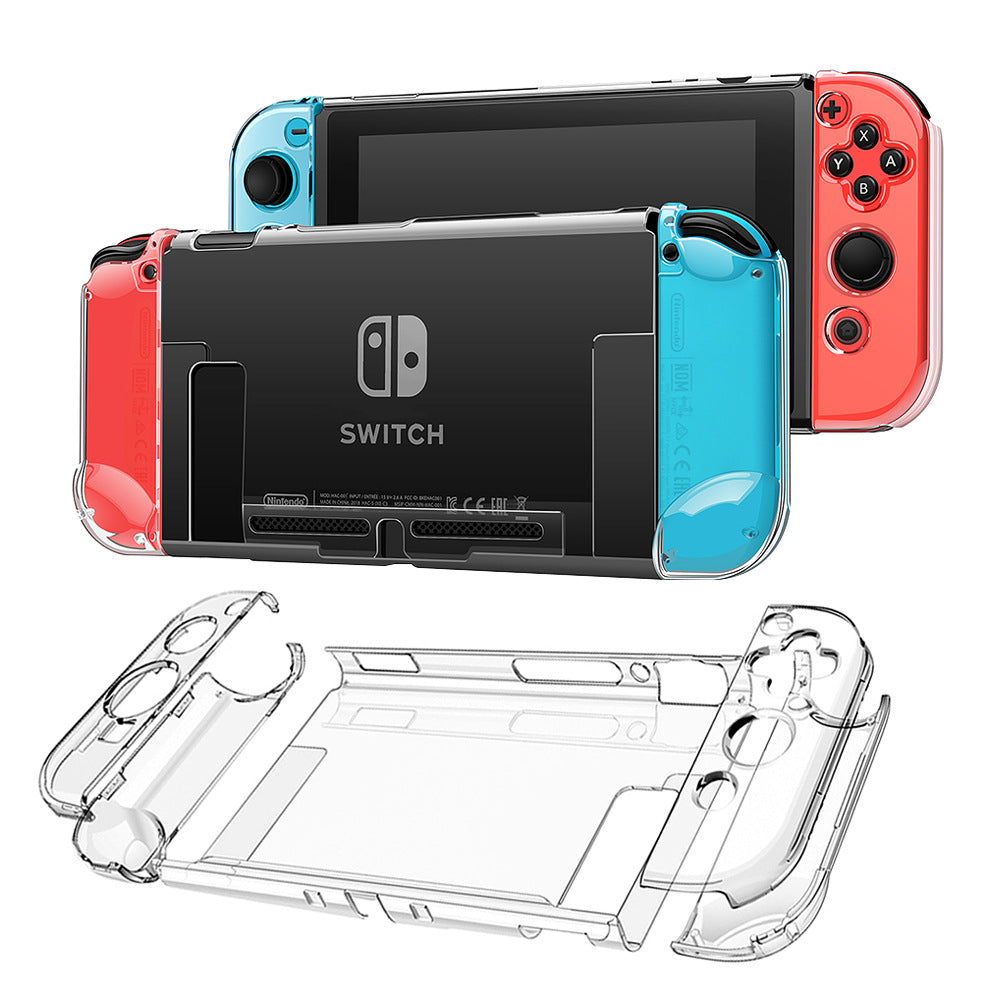 Switch crystal case for Nintendo switch game console protective case PC transparent case hard case