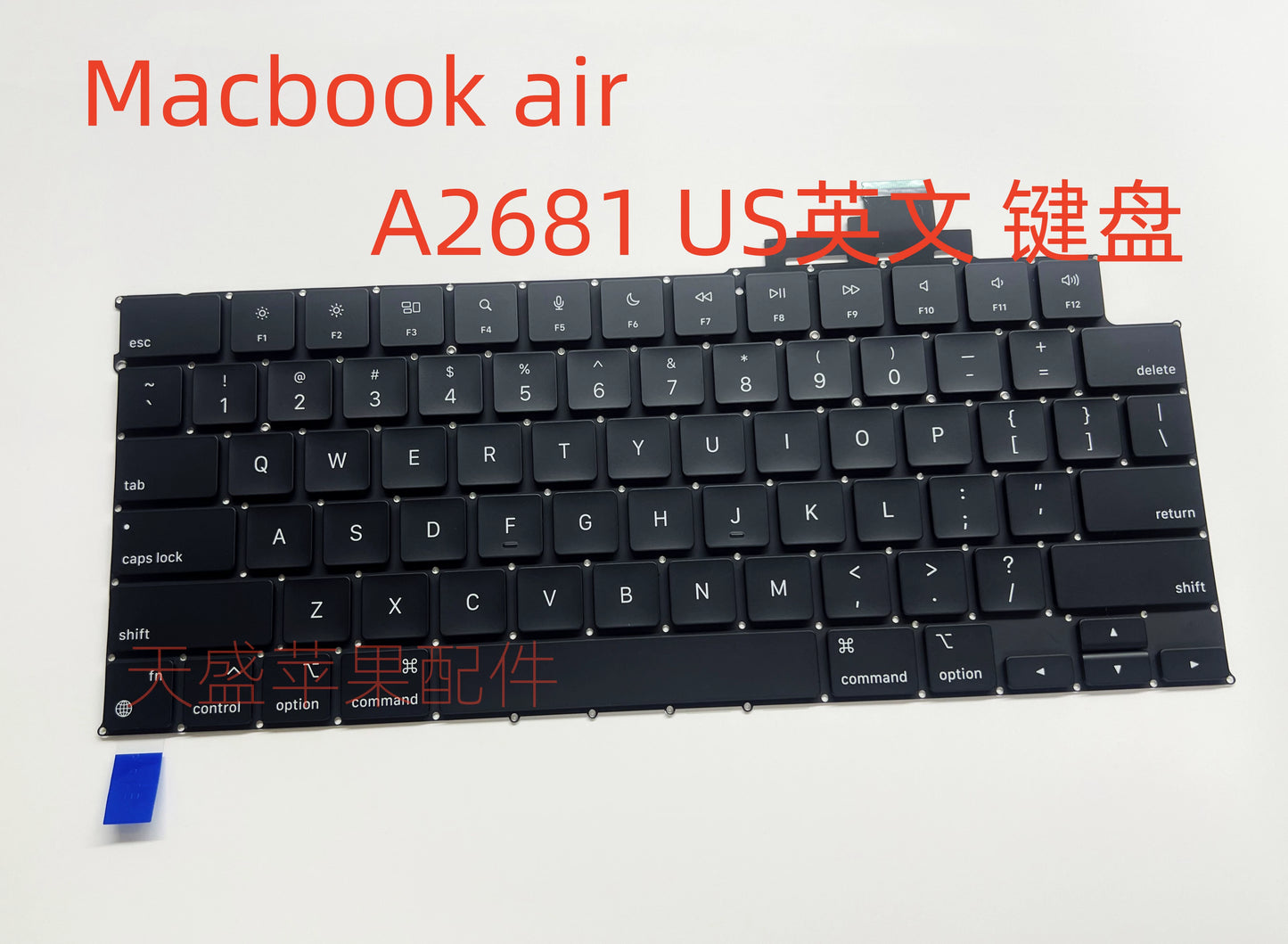 M1 M2 Macbook A2941 A2681 A2779 A2780 A2442 A2485   US keyboard