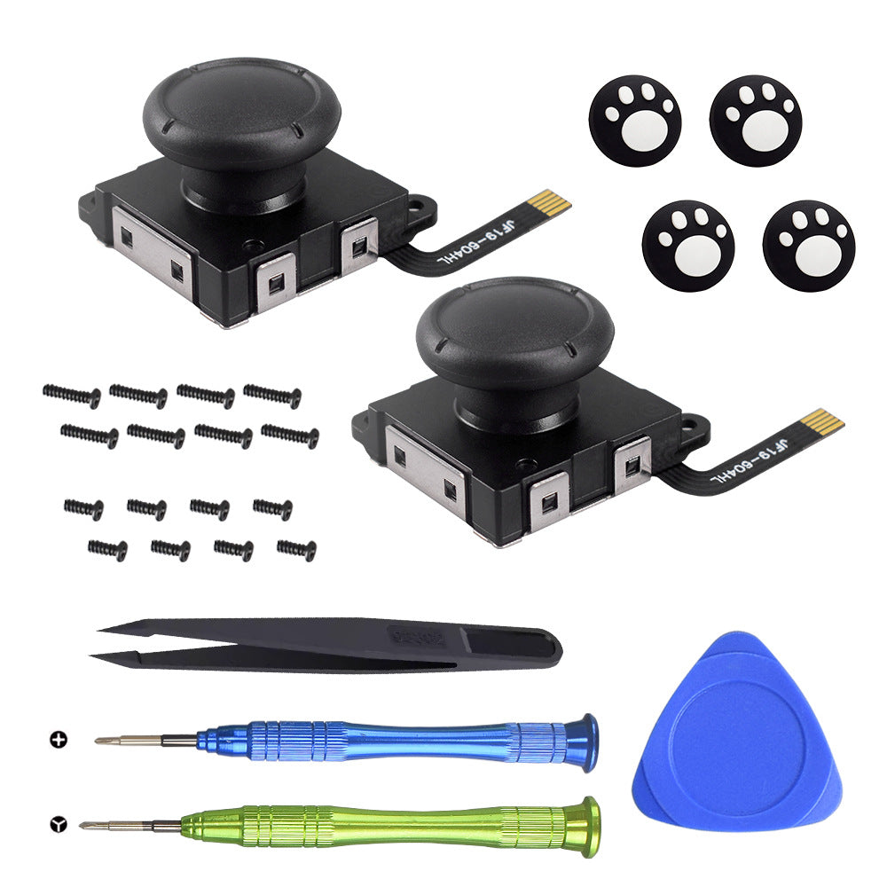 Switch joy con solenoid hall rocker switch OLED handle 3D joystick hall technology