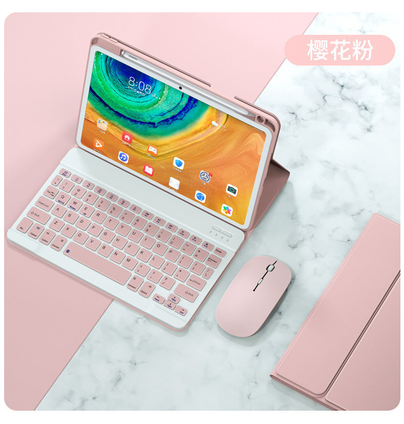 Suitable for Huawei 11.5 matepad11 10.8 V6 pen slot Bluetooth keyboard mouse set protective Accessories