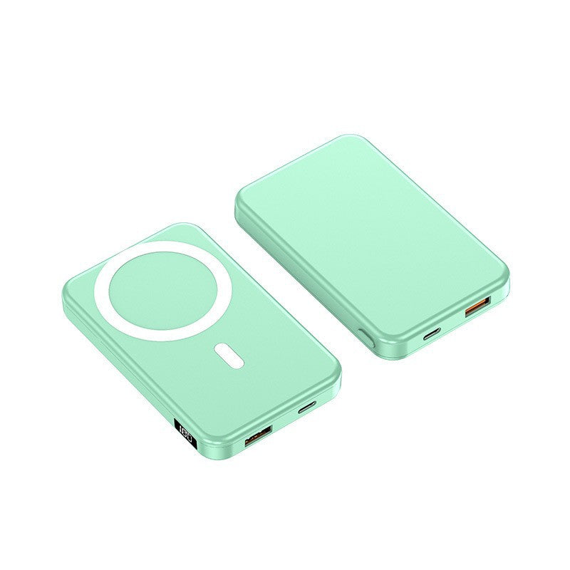 Magnetic fast charging power bank wireless with bracket mini mobile power supply